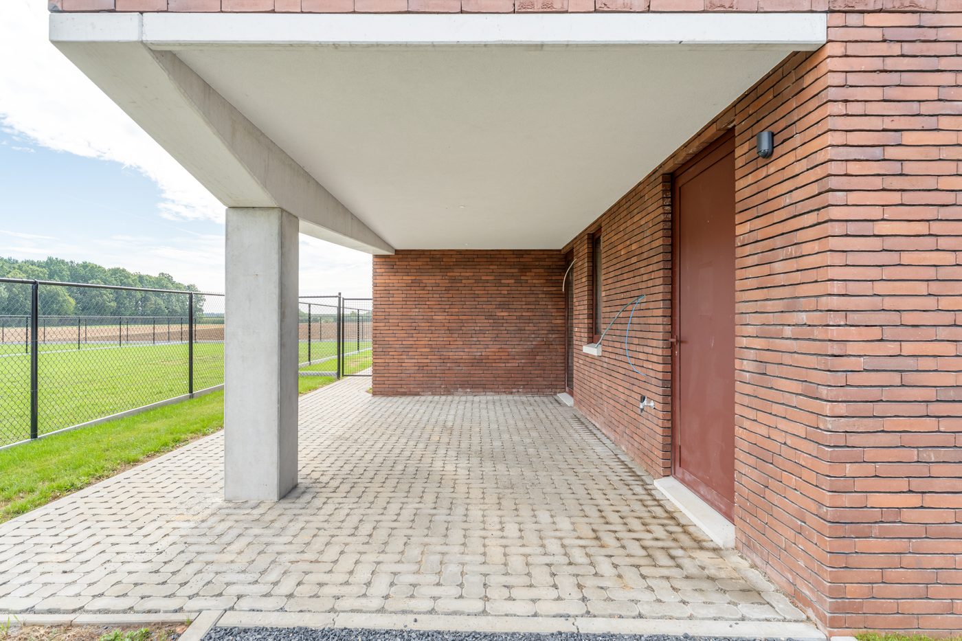 Detail van materialen en afwerking