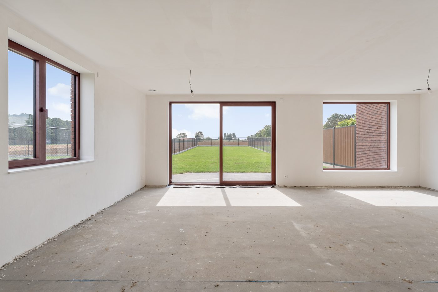 Slaapkamer met zicht op de omgeving